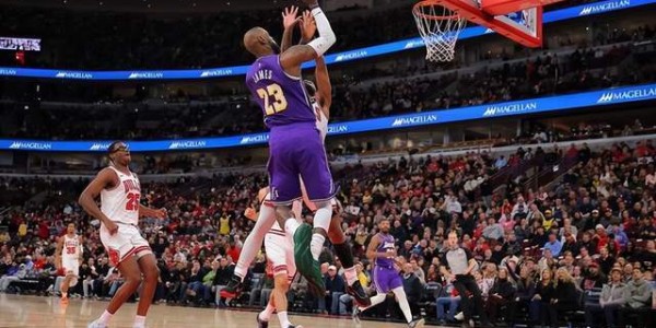 开云官方网-湖人击败公牛凸显一点：詹姆斯真是东契奇成长道路上的绊脚石